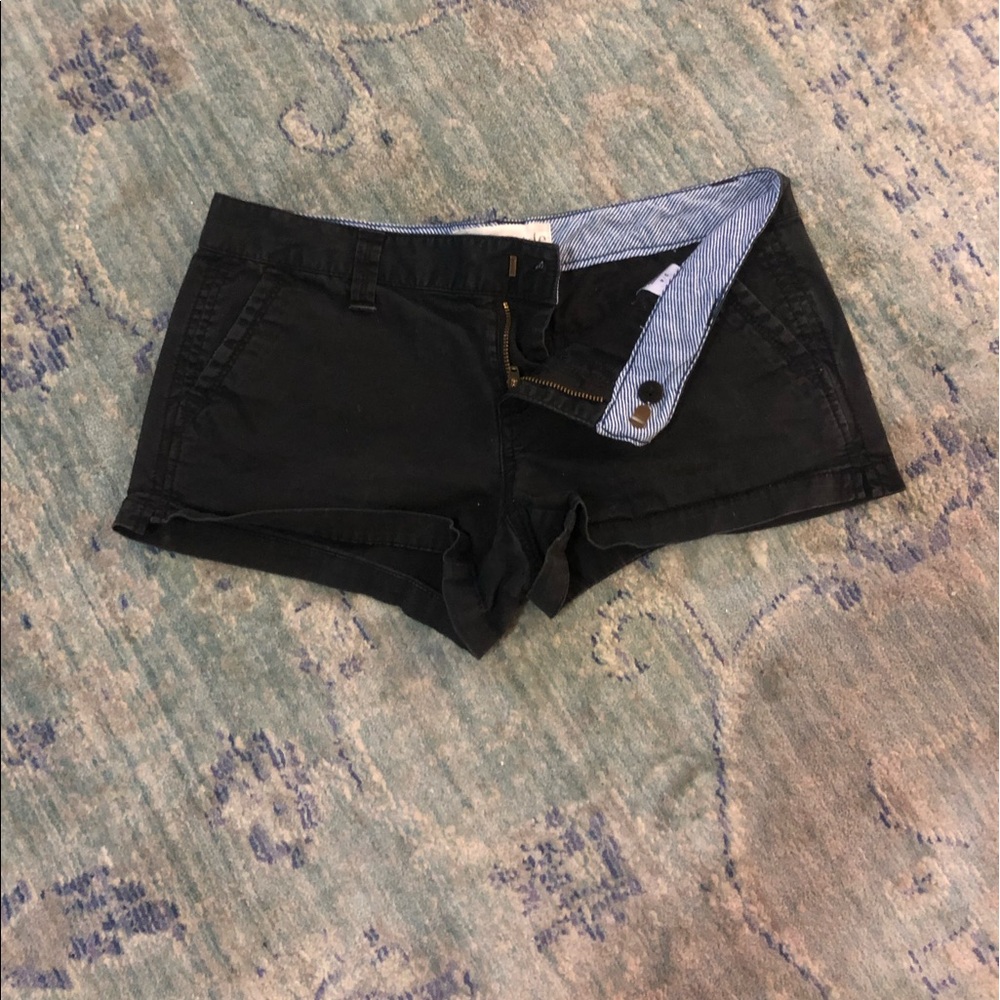 Black shorts